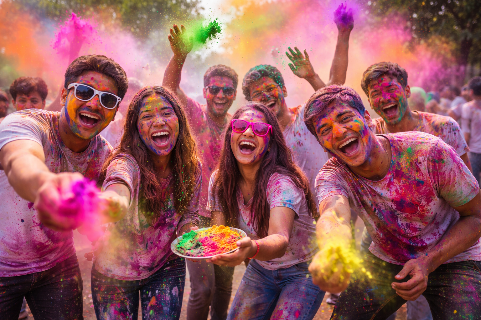 नेपालीहरूको होली: रंग, उमंग र सद्भावको पर्व